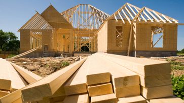 Day of open wooden buildings